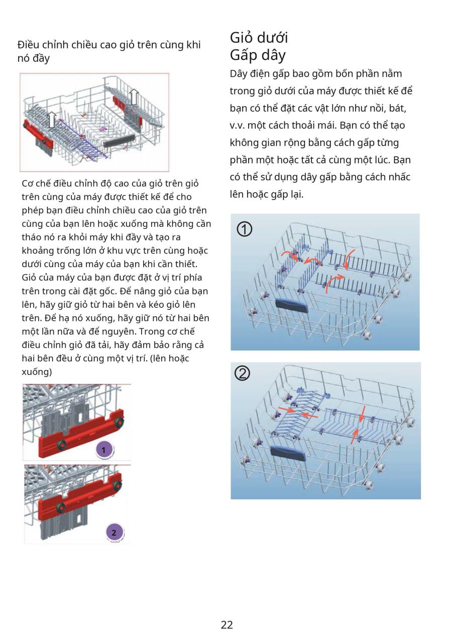 Hướng dẫn sử dụng máy rửa chén KAFF KF-D65ERIS