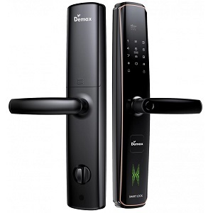 Khóa điện tử, vân tay thông minh Demax SL666 BN- APP WIFI